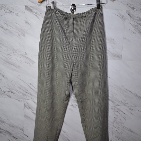 Pants - Vintage Casual Corner Annex Black/White Checkered